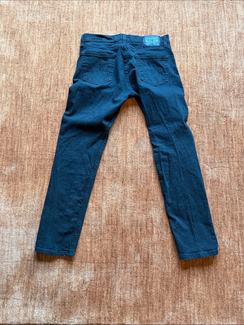 Levi's Slim Straight Men's Jeans - Black Denim